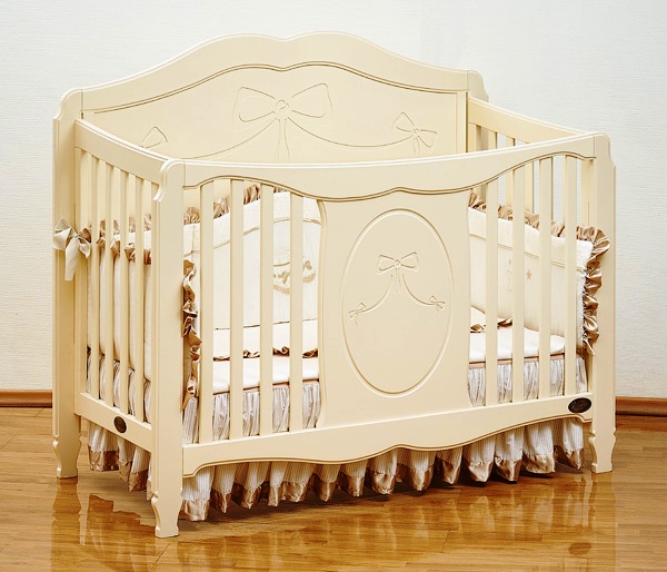 Кроватка для новорожденных Valencia, цвет Ivory  